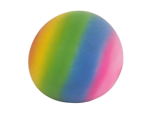 Balle anti-stress arc-en-ciel