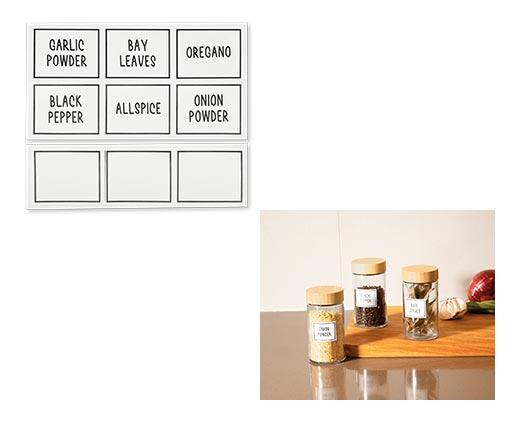 Crofton
Spice Jars with Bamboo Lids