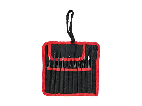 Pincettes anti-statiques, 10 pièces