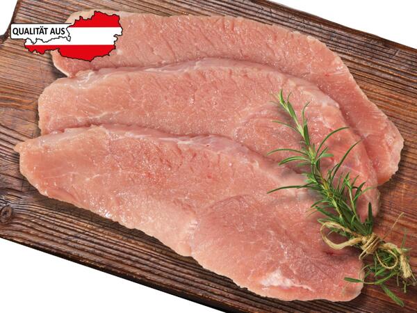 Frische Schweinsschnitzel