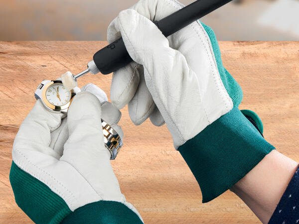 Double Bench Grinder With Flexible Drive Shaft