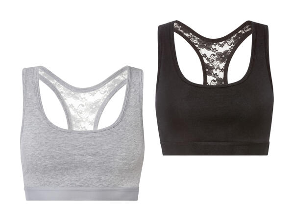 ESMARA(R) Bustier med blonde 2-pak