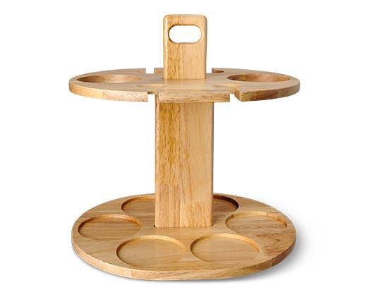 Crofton 
 Wine Bottle & Glass Caddy
