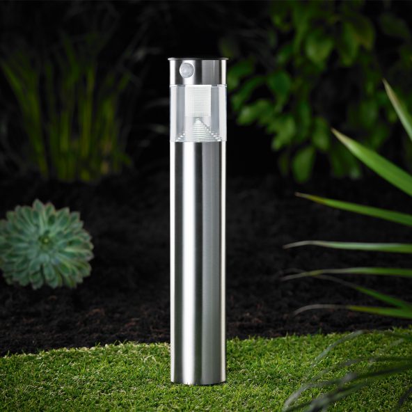 Lampe LED de jardin à énergie solaire