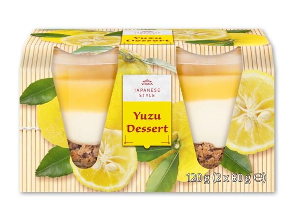 Yuzu dessert