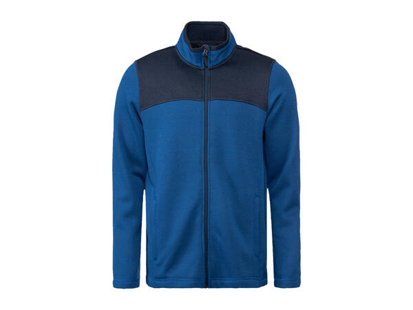 Livergy Men's Knitted Fleece Jacket