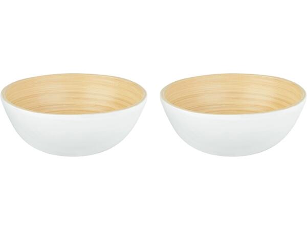 Bamboo bowl, 1 or 2 pieces
