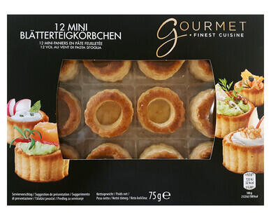 GOURMET 
 MINI VOL-AU-VENT