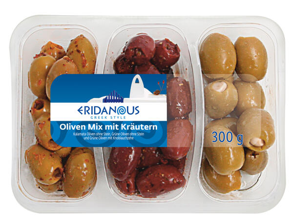 Oliven Mix mit Kräutern