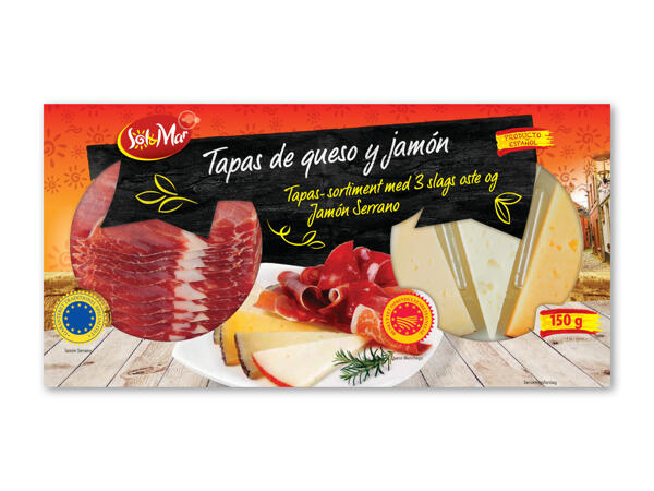 Spansk tapasplatte