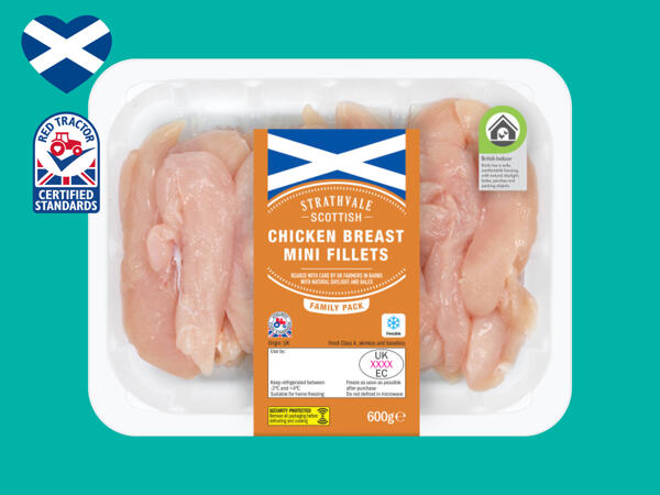 Strathvale Scottish Chicken Breast Mini Fillets