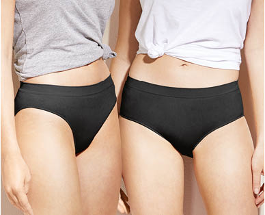 Ladies Seamless Underwear 2pk