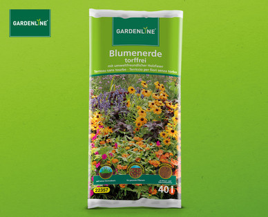 GARDENLINE Blumenerde torffrei
