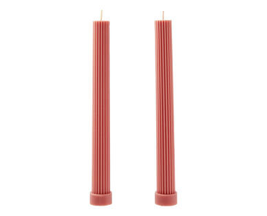 Tall Pillar Candle 2pk