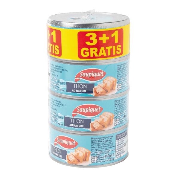 SAUPIQUET(R) 				Thunfisch, 4er-Packung