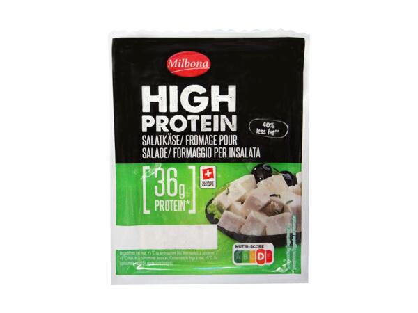 Formaggio per insalate ad alto contenuto proteico