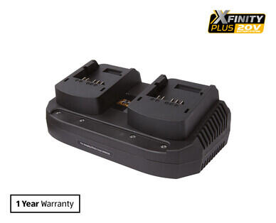4.0Ah Battery or 2.0Ah Battery and Charger Pack or Dual 20V Fast Charger