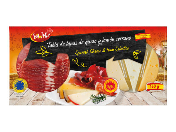 Sol&Mar Spanish Cheese & Ham Selection