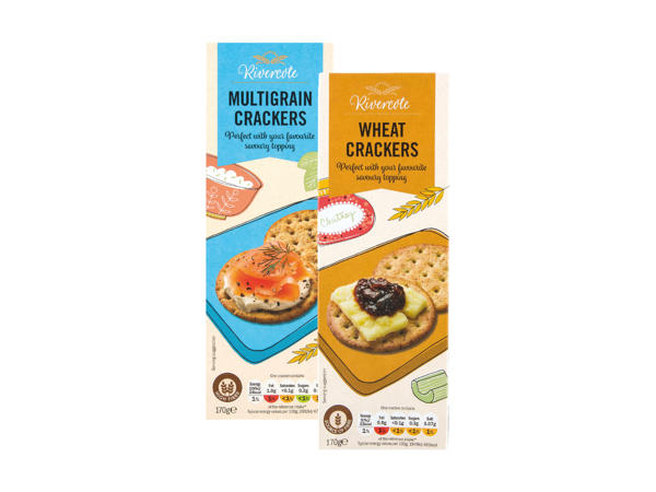 Rivercote MULTIGRAIN/WHEAT CRACKERS