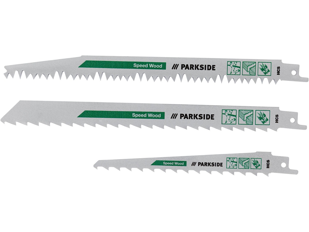 Saw Blade Set, 3 pieces