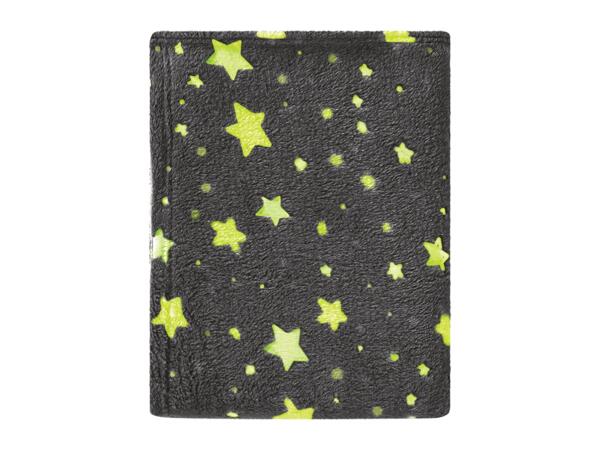 Livarno Home Pink Glow In The Dark Blanket