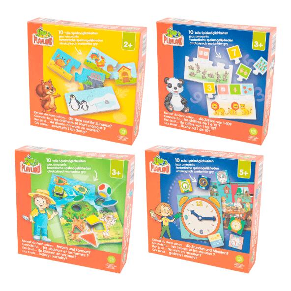 PLAYLAND(R) 				Jeu éducatif pour enfants