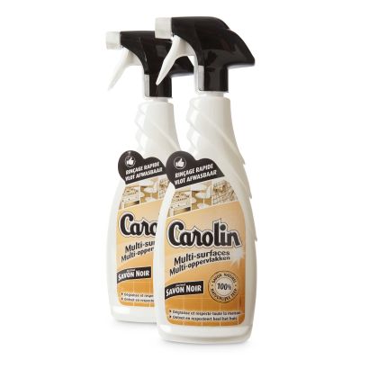 Spray Savon Noir, pack de 2