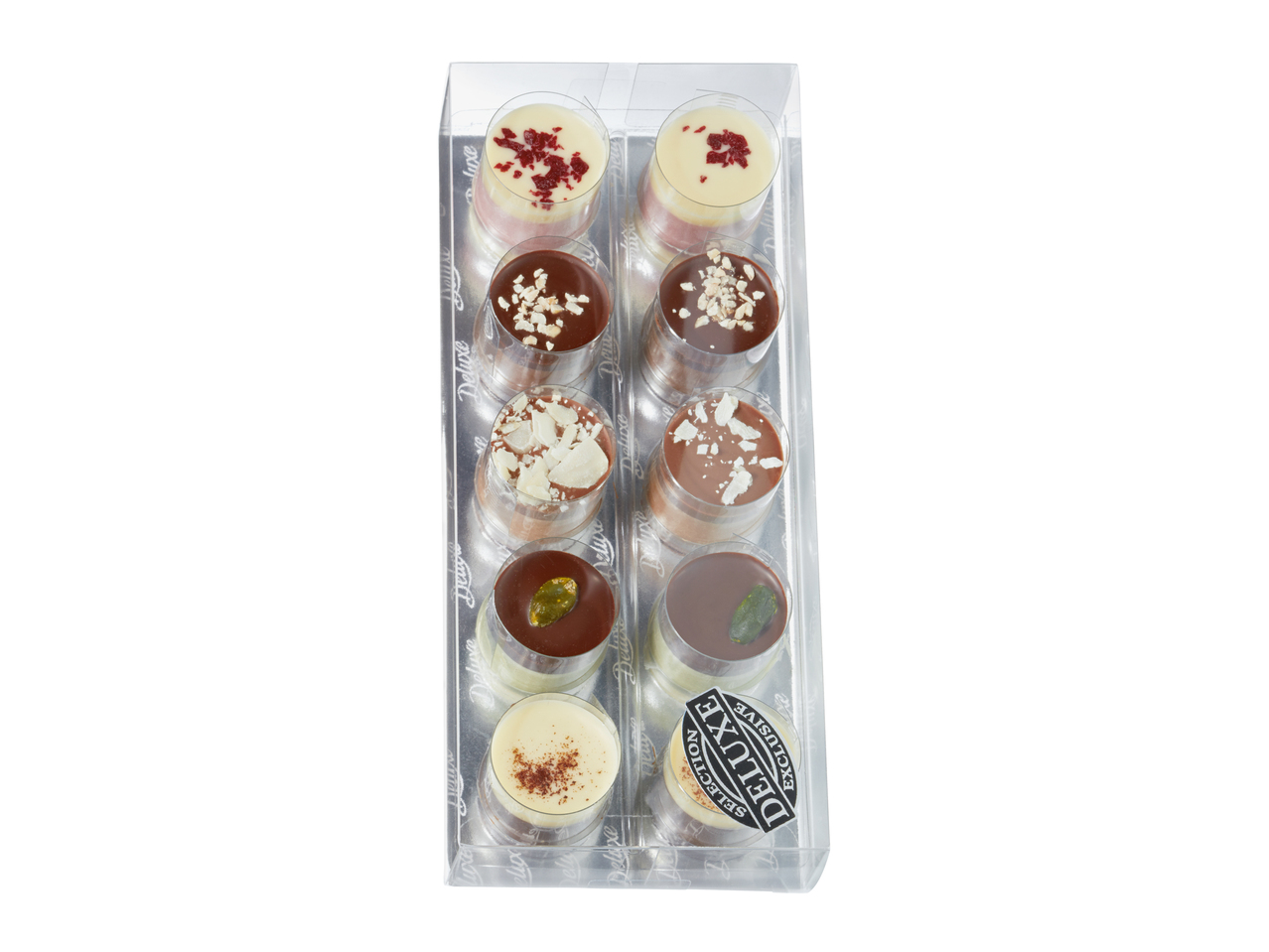 Mini desserts pralinés