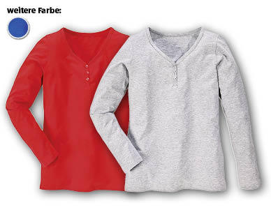 BLUE MOTION Shirt mit Knopfleiste