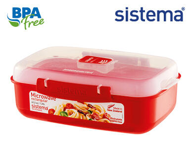 Sistema Microwave Container Rectangle 1.25L