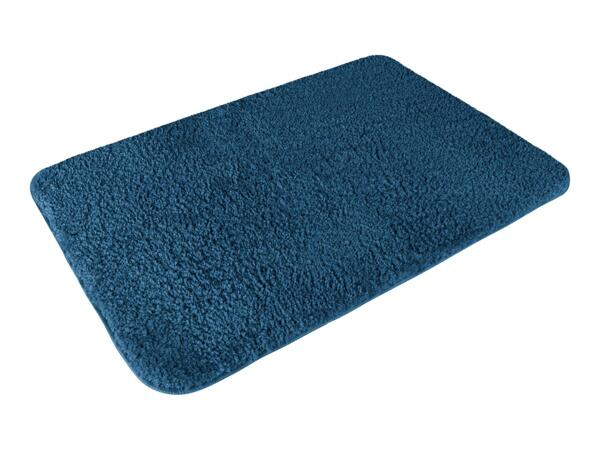 Livarno Home Bathroom Mat Set - 2 Piece Set - Blue