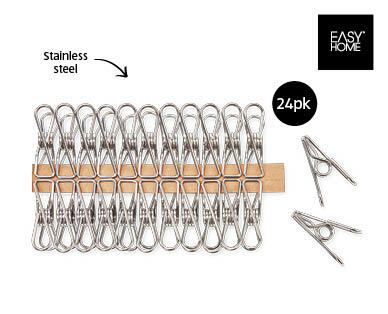 Marine Grade Stainless Steel Pegs 24pk
