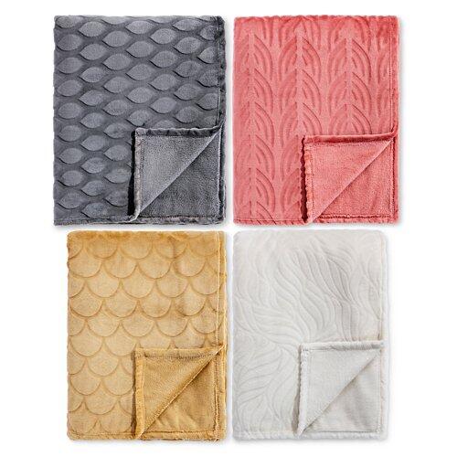 HOME CREATION Accogliente coperta a struttura alta-bassa