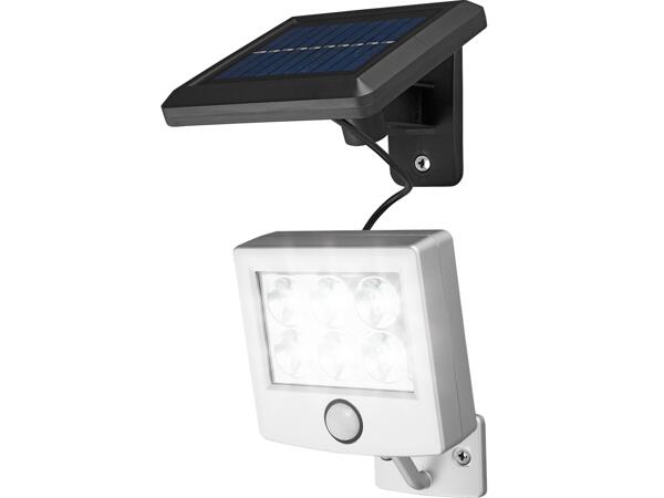 Solární LED reflektor s pohybovým senzorem