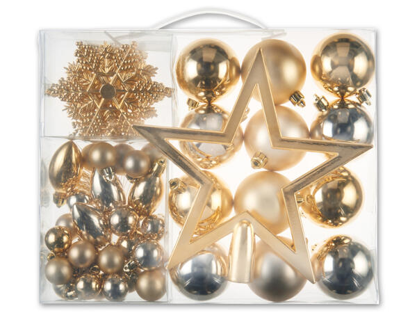 Christbaumschmuck, 51-teilig