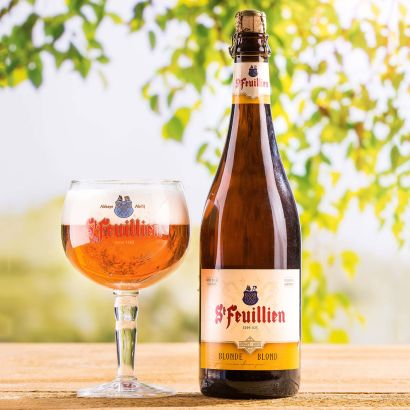 Bière d'abbaye blonde