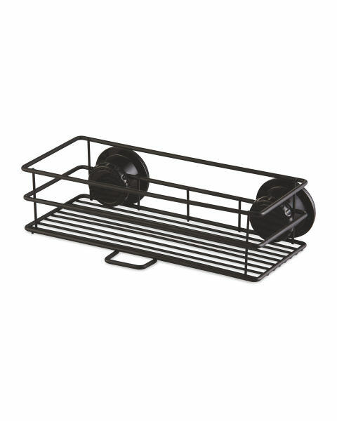 Kirkton House Black Shower Basket