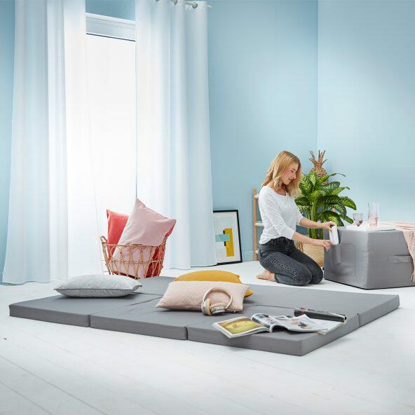 Opvouwbare matras, 2 pers.