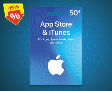 Geschenkkarte für App Store & iTunes