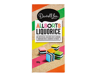 Darrell Lea Liquorice Allsorts 850g