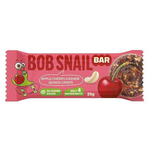 BOB SNAIL Gyümölcsszelet magvakkal, alma-cseresznye, 35 g
