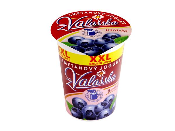 Smetanový jogurt z Valašska