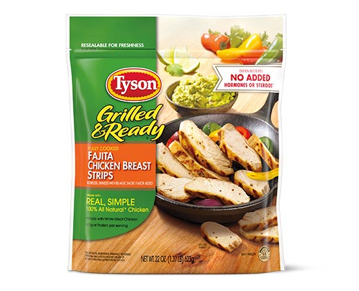 Tyson Fajita Grilled Chicken Strips