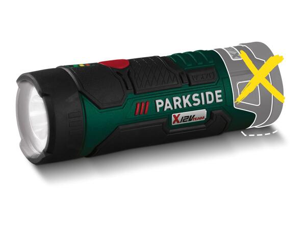 Parkside 12V Cordless LED Work Light - Bare Unit