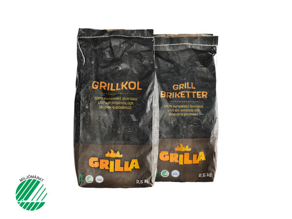 Grillkol / Grillbriketter
