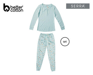 Women's Waffle PJ Set