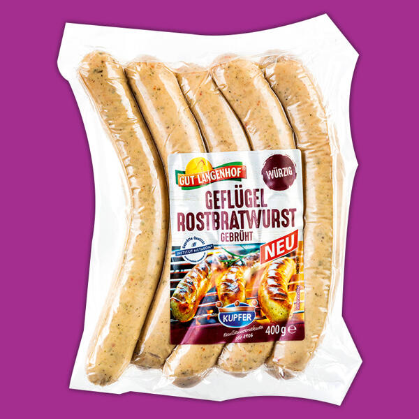 Geflügel Rostbratwurst