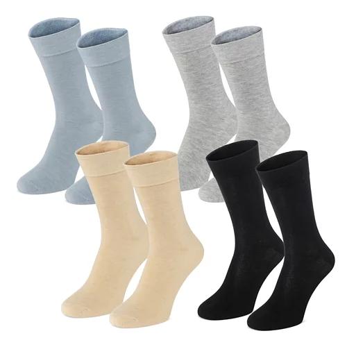 UP 2 FASHION Damen-/Herren-Viskose Socken, Doppelpkg.