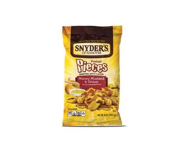 Snyder's of Hanover Hot Buffalo Wing or Honey Mustard & Onion Pretzel Pieces