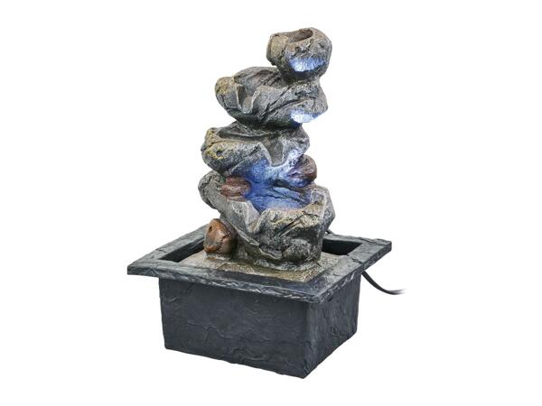 Livarno Home Decorative LED Fountain - Stones